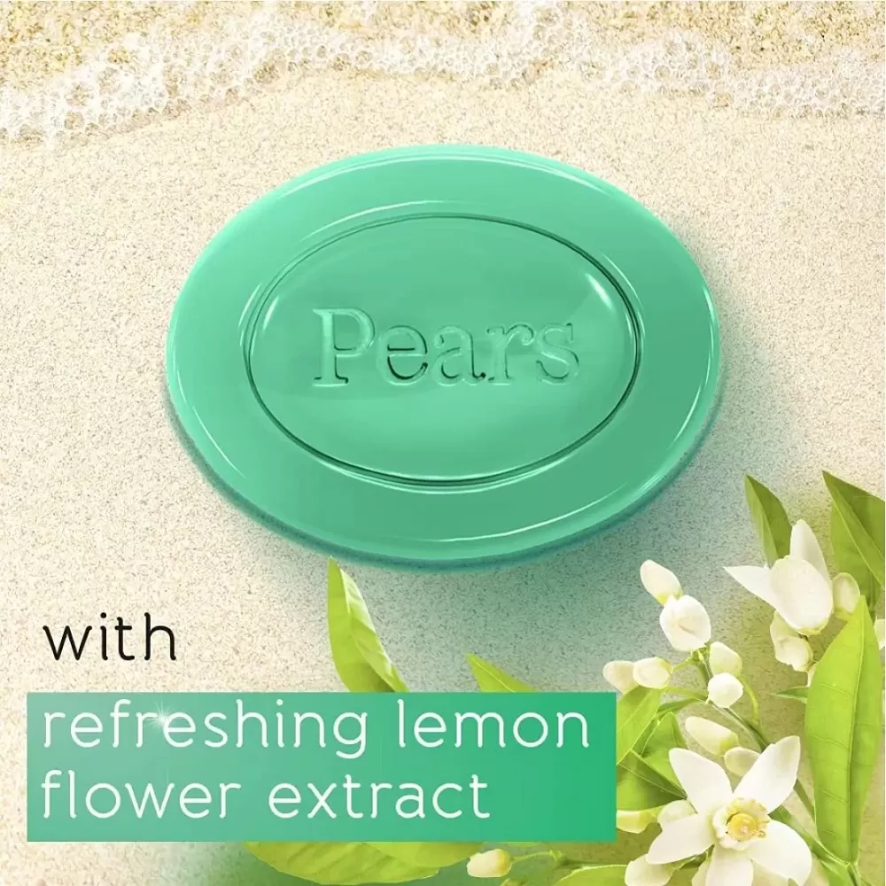 PearsEST1807 Transparent Soap 125g With Lemon Flower - image 7