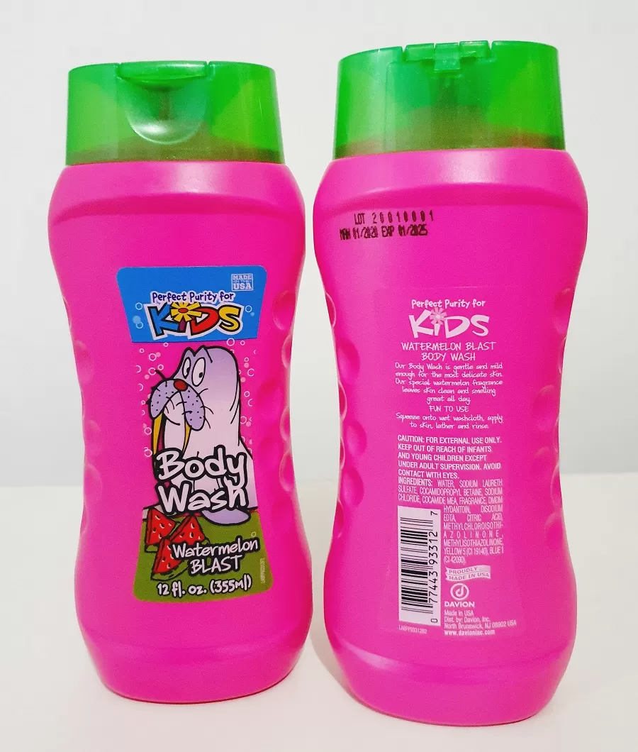 Perfect Purity Kids Body Wash Watermelon Blast 335ml - image 1