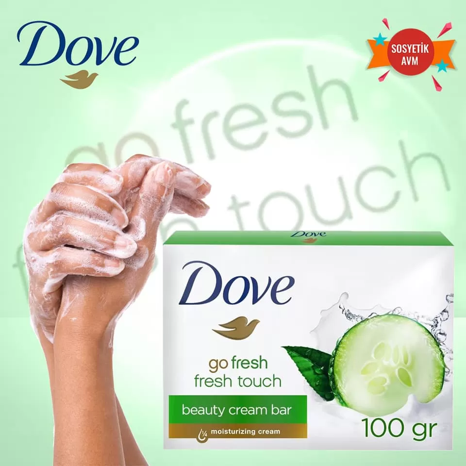 Dove Soap Beauty Bar Soap Cucumber & Green Tea  s 100g - image 2