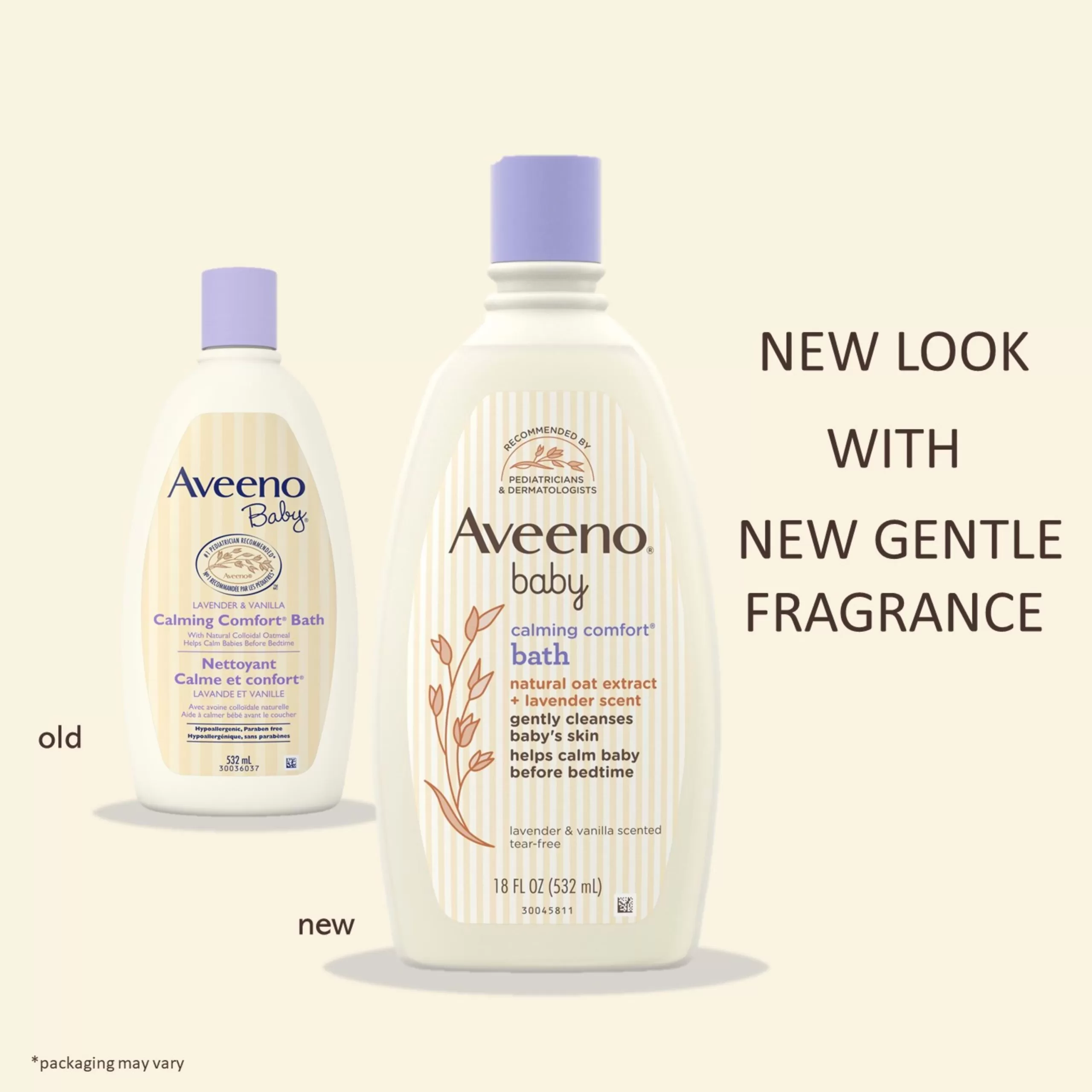Aveeno Baby Calming Comfort Bath, 18 US-Fl Oz 532ml - image 4