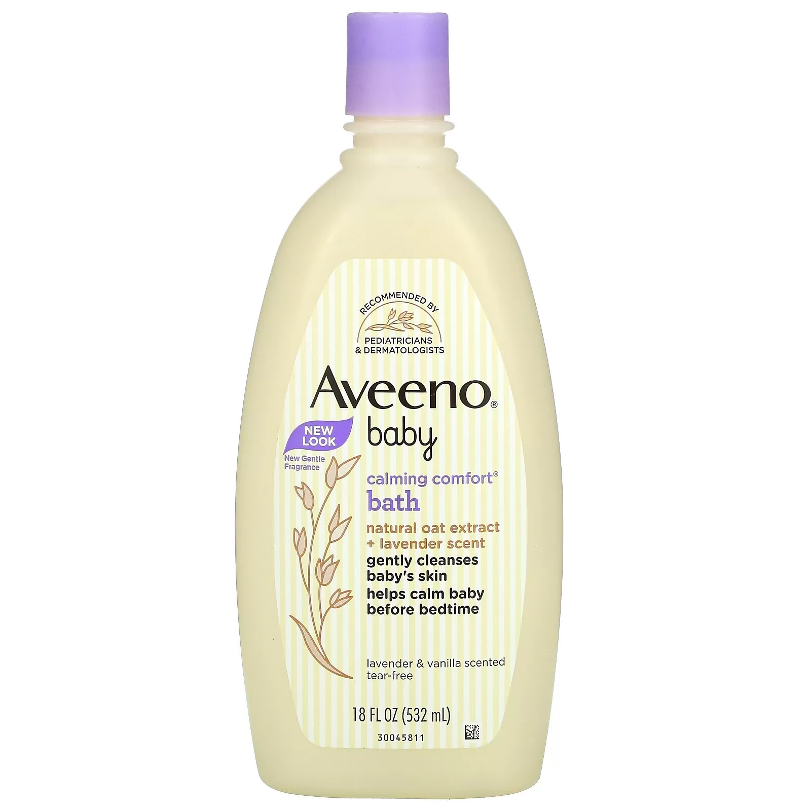 Aveeno Baby Calming Comfort Bath, 18 US-Fl Oz 532ml - image 8