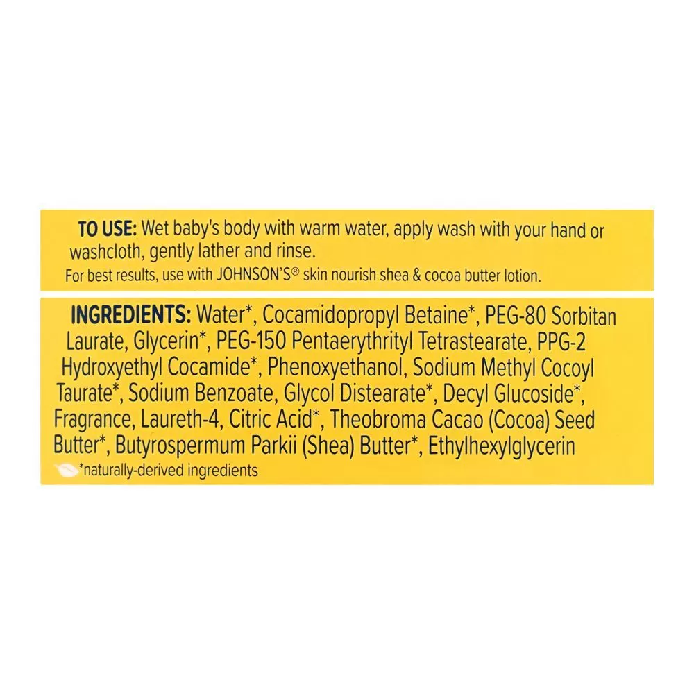Johnsons Skin Nourishing Baby Wash 500ml - image 3