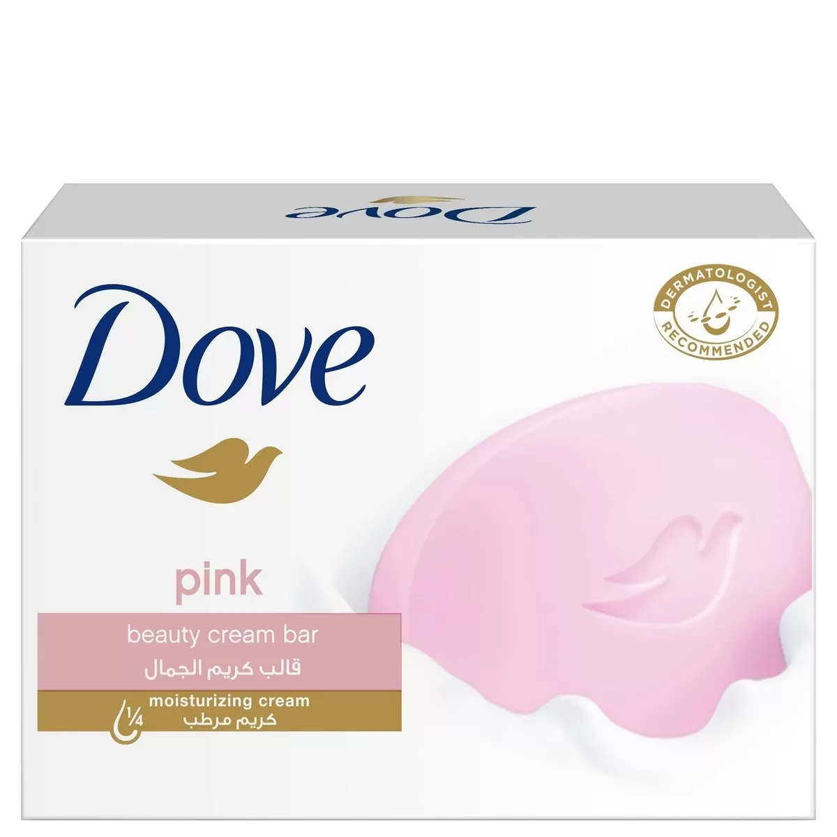 Dove Soap Pink Rose Cream Bar Soap 100g Face & Body Soap - image 2