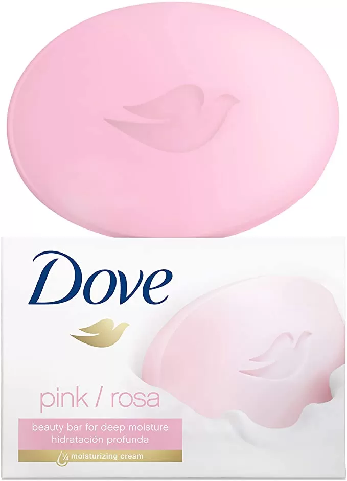 Dove Soap Pink Rose Cream Bar Soap 100g Face & Body Soap - image 5