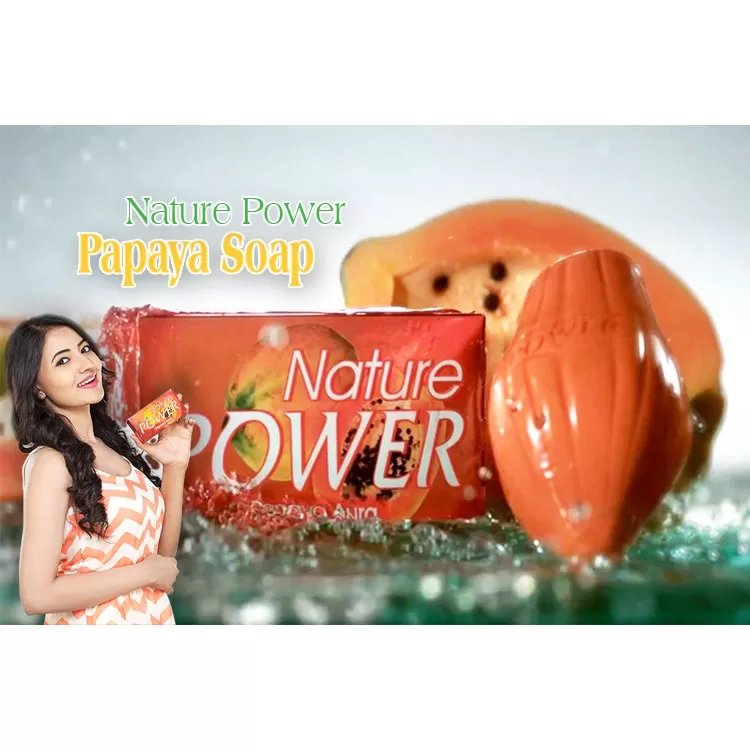 Nature Power Papaya Aura Soap 125g Beauty Soap - image 5