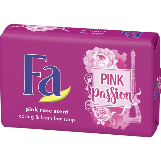 Fa Pink Pion Pink Rose Caring & Fresh Bar Soap 175g