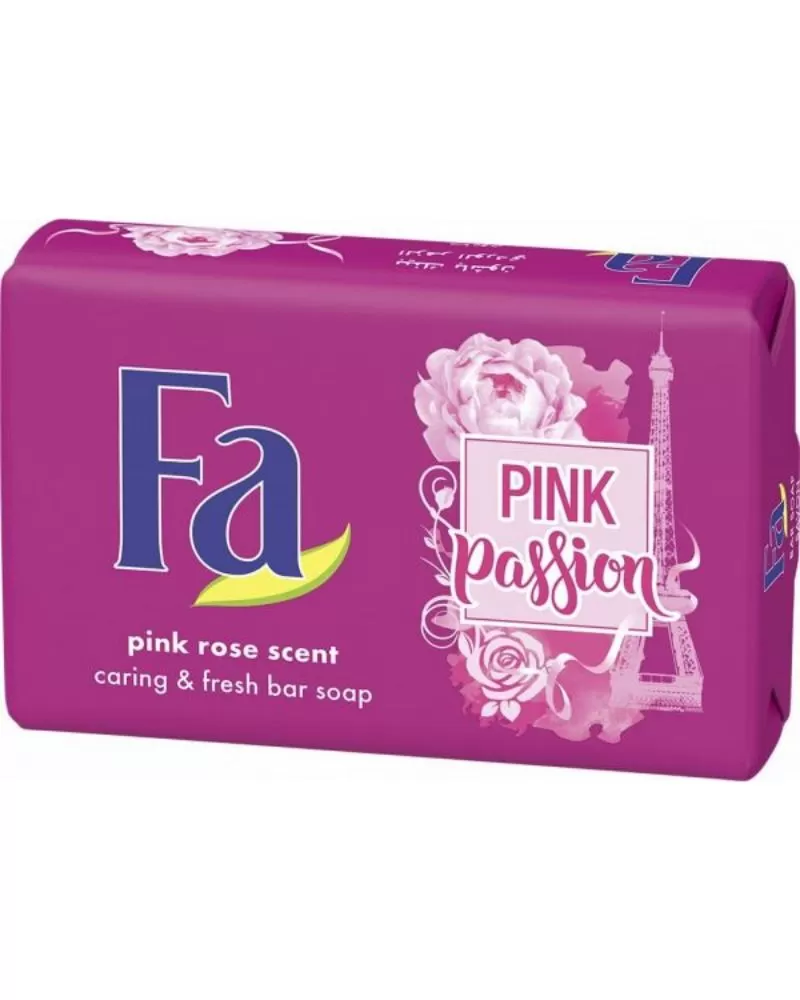 Fa Pink Pion Pink Rose Caring & Fresh Bar Soap 175g - image 3