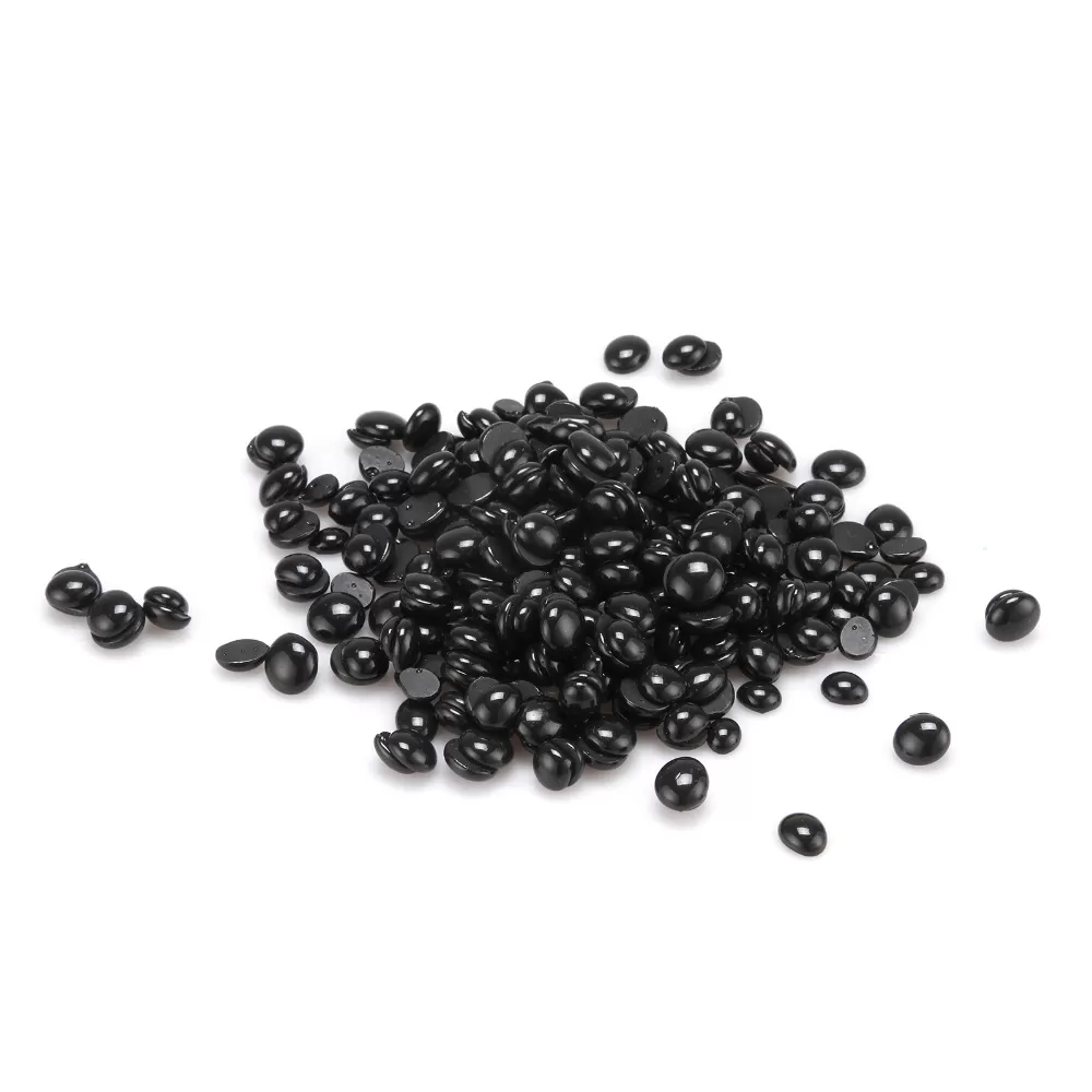 Black Depilatory Hot Film Hard Wax Beans 400g - image 1