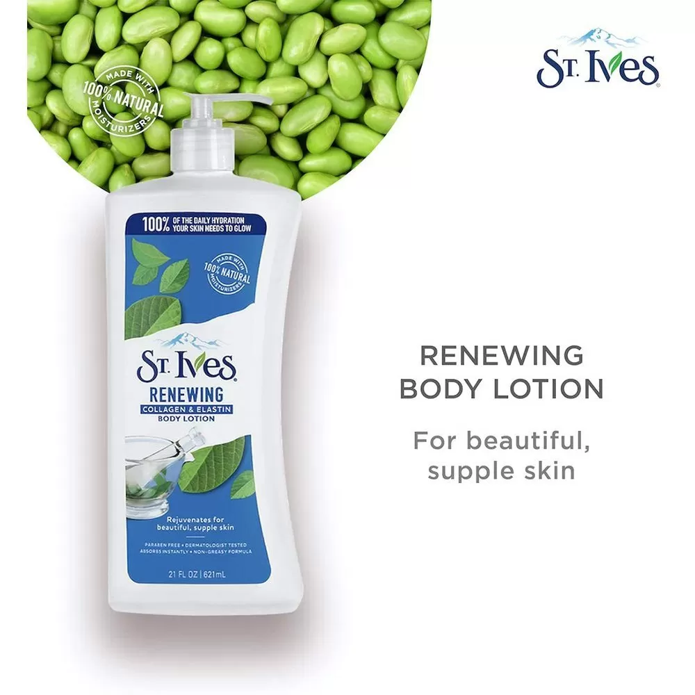 St Ives Renewing Collagen & Elastin Rejuvenating Body Lotion 621ml - image 2