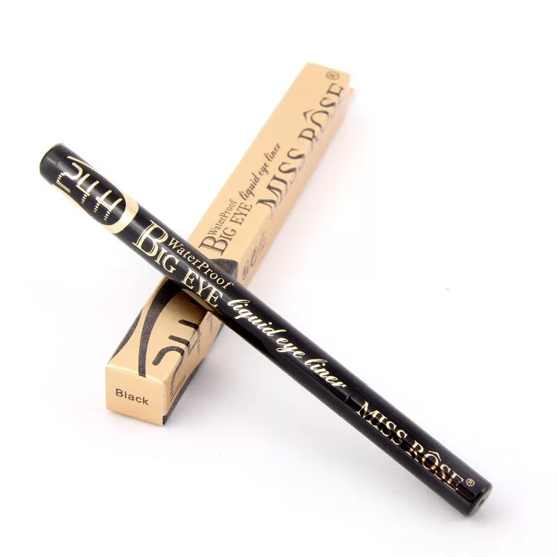 Miss Rose Black Eye Liner Pencil Waterproof Black - image 6