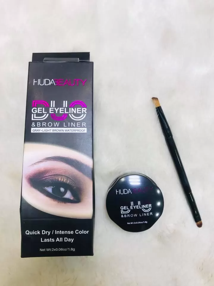 Huda Beauty Gel Eyeliner and Brow Liner Quick Dry Sheikha - image 6