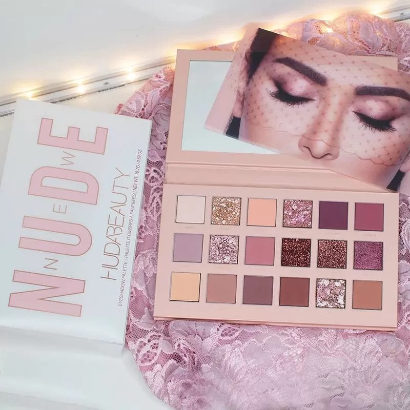 Huda Beauty Nude Eyeshadow Palette Highlighter - image 7