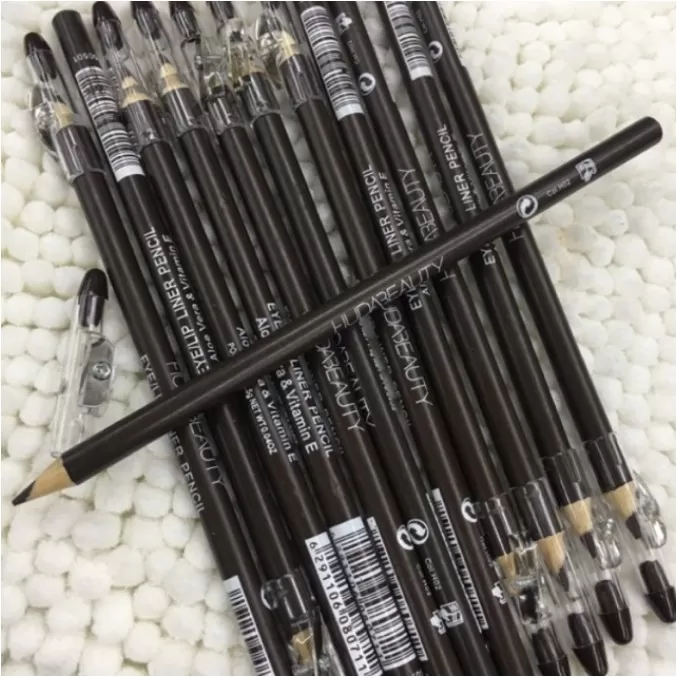 Huda Beauty Lip & Eyebrow Pencil Makeup Black - image 3