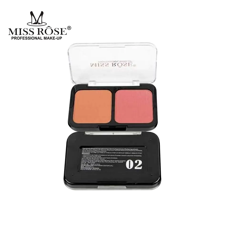 Miss Rose 2 in 1 Matte Blush on Black Foundation NO1 - image 3