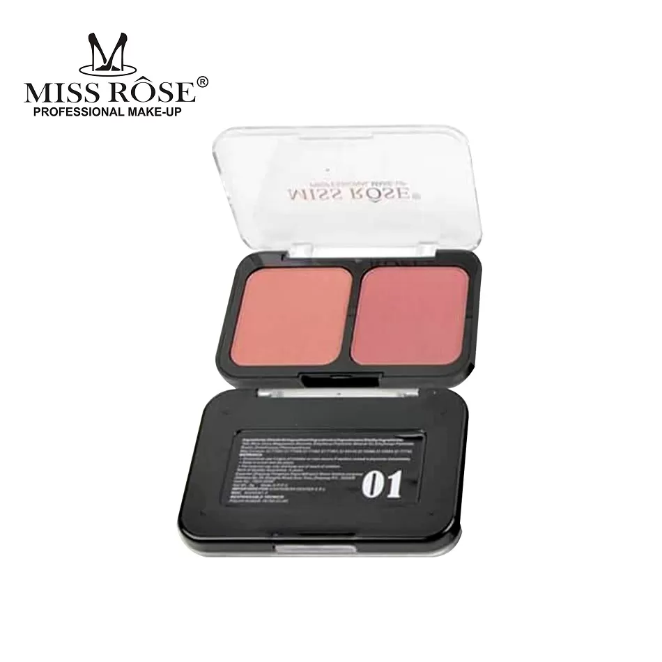 Miss Rose 2 in 1 Matte Blush on Black Foundation NO1 - image 4