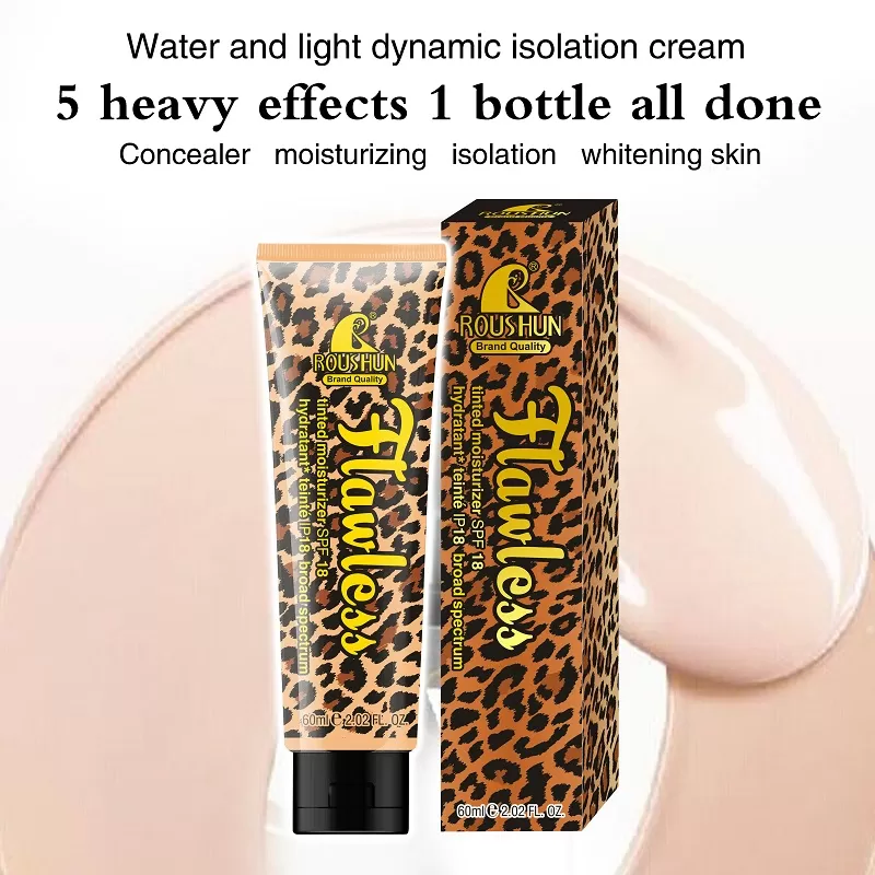 Roushun Foundation Base Makeup Flawless No 2 Sunscreen - image 2