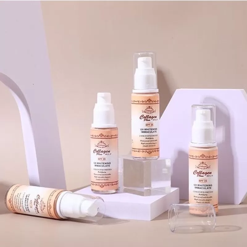 Collagen Plus Vit C & E UV White Liquid Foundation 35ml - image 2