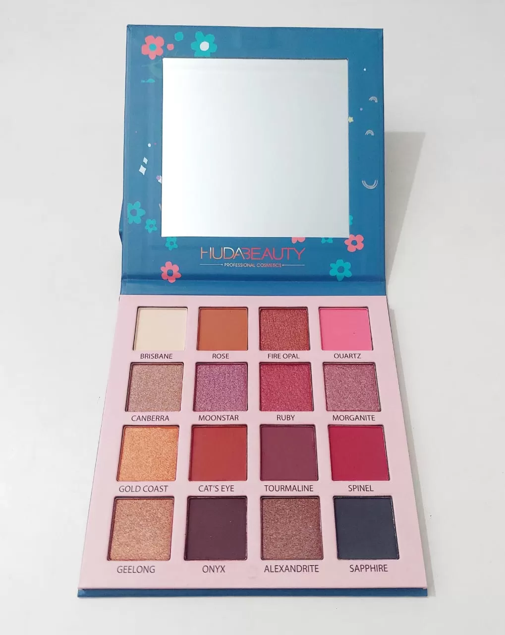 Huda Beauty 16 Colors Eyeshadow Palette Highlighter - image 2