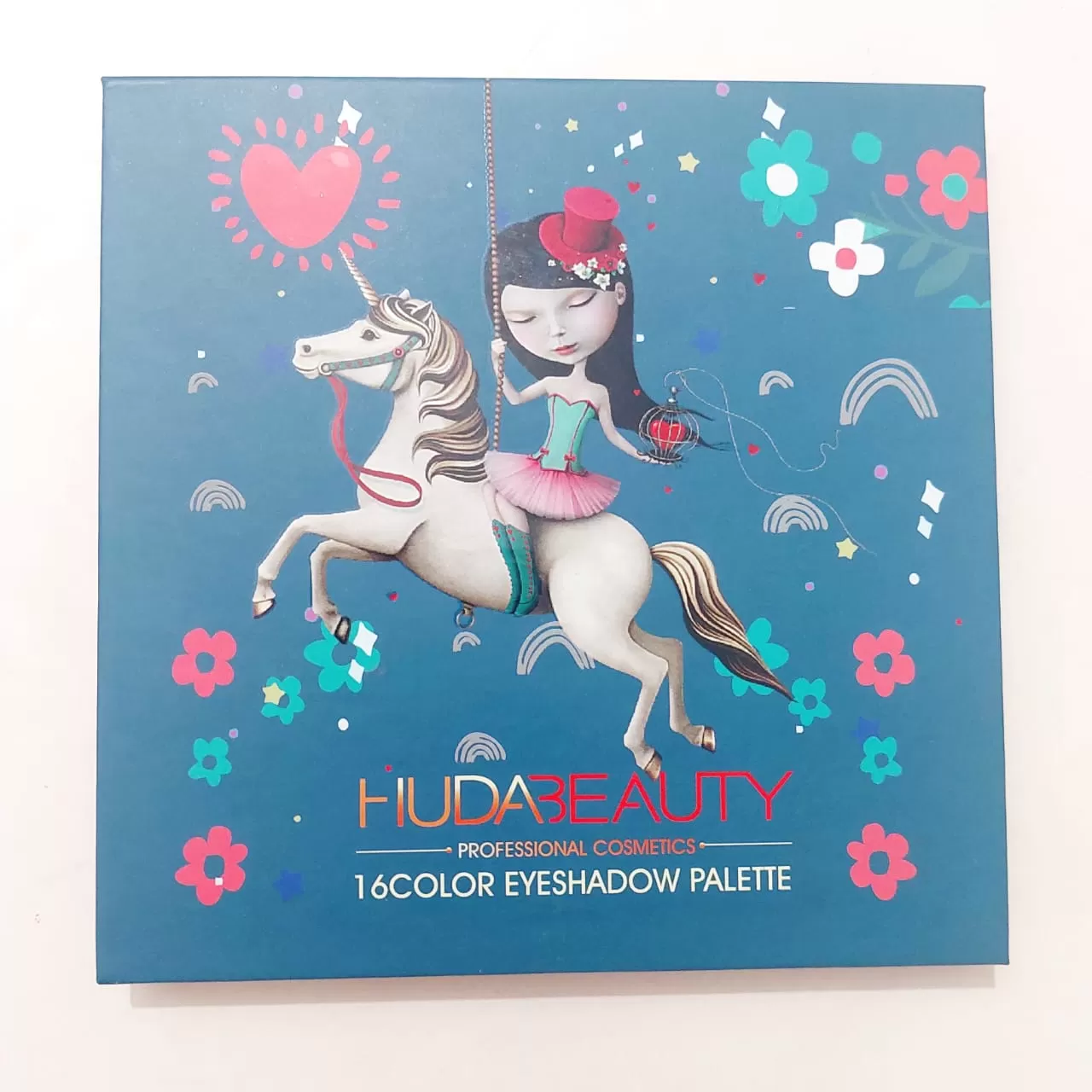 Huda Beauty 16 Colors Eyeshadow Palette Highlighter - image 3