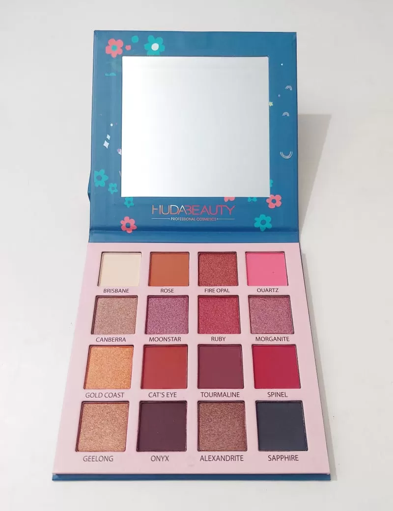 Huda Beauty 16 Colors Eyeshadow Palette Highlighter - image 4