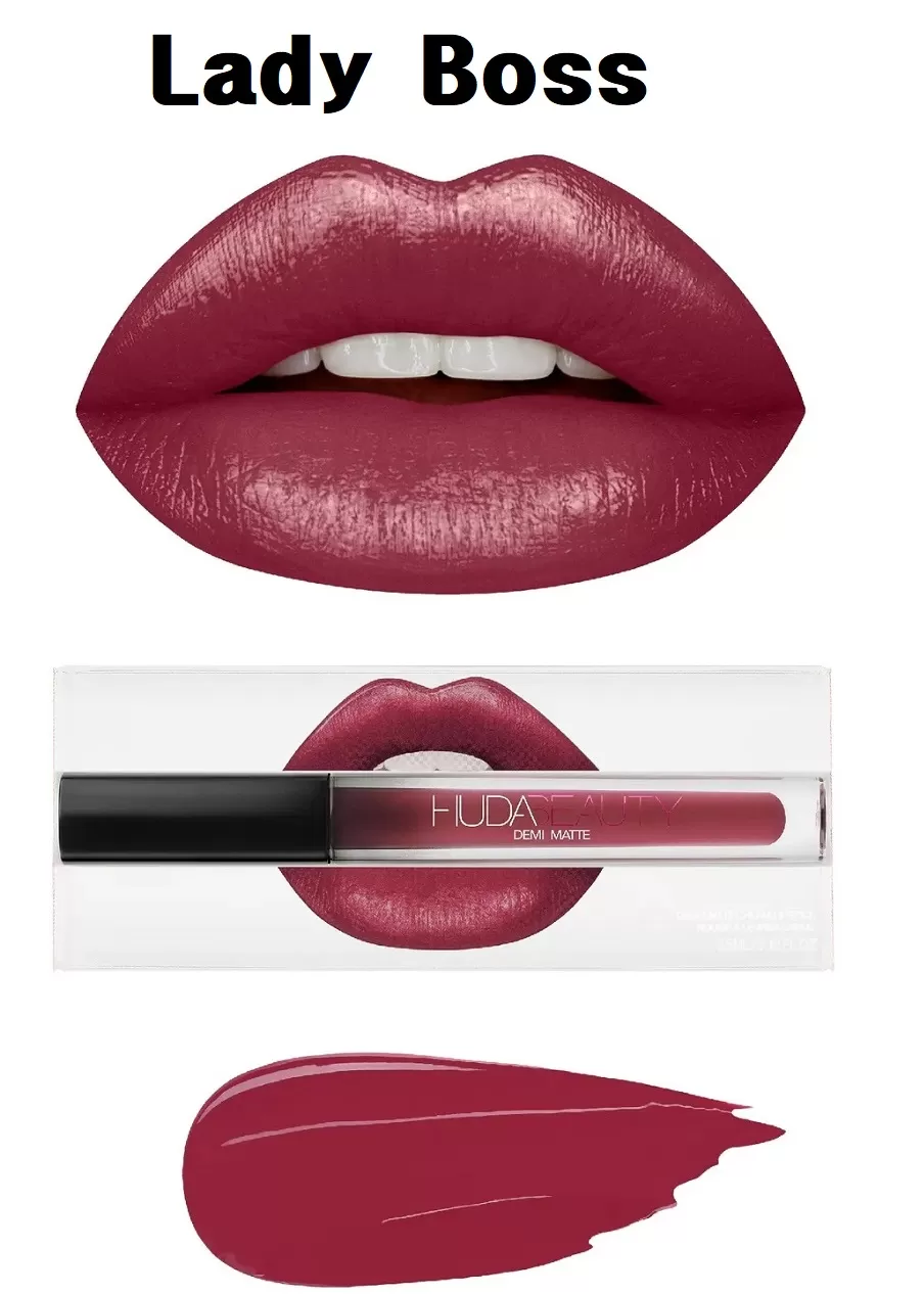 Huda Beauty Demi Matte lipstick 1Pcs Lady Boss - image 1