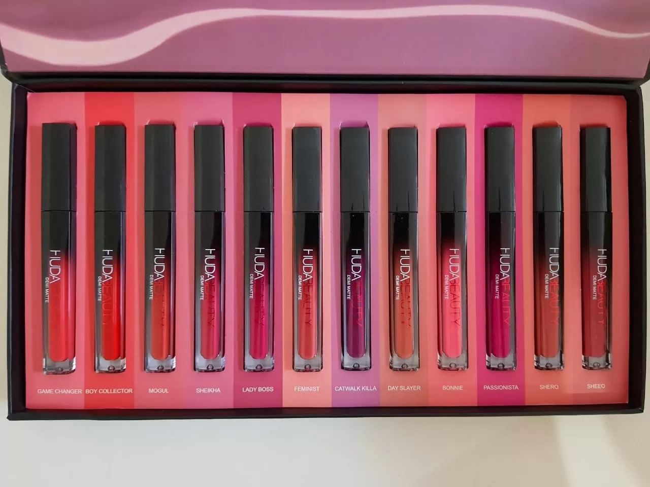 Huda Beauty Demi Matte lipstick 1Pcs Lady Boss - image 7