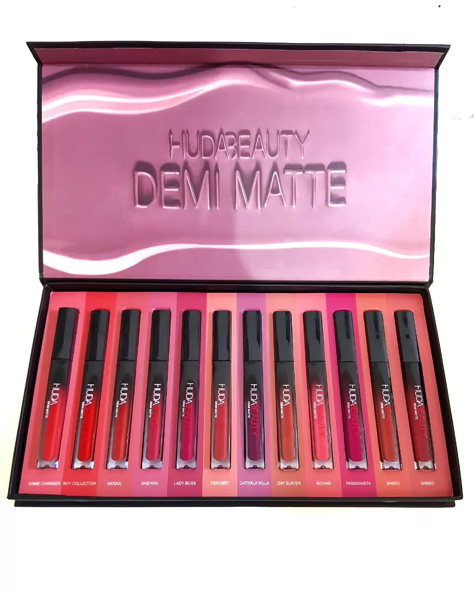 Huda Beauty Demi Matte lipstick 1Pcs Sheikha - image 7