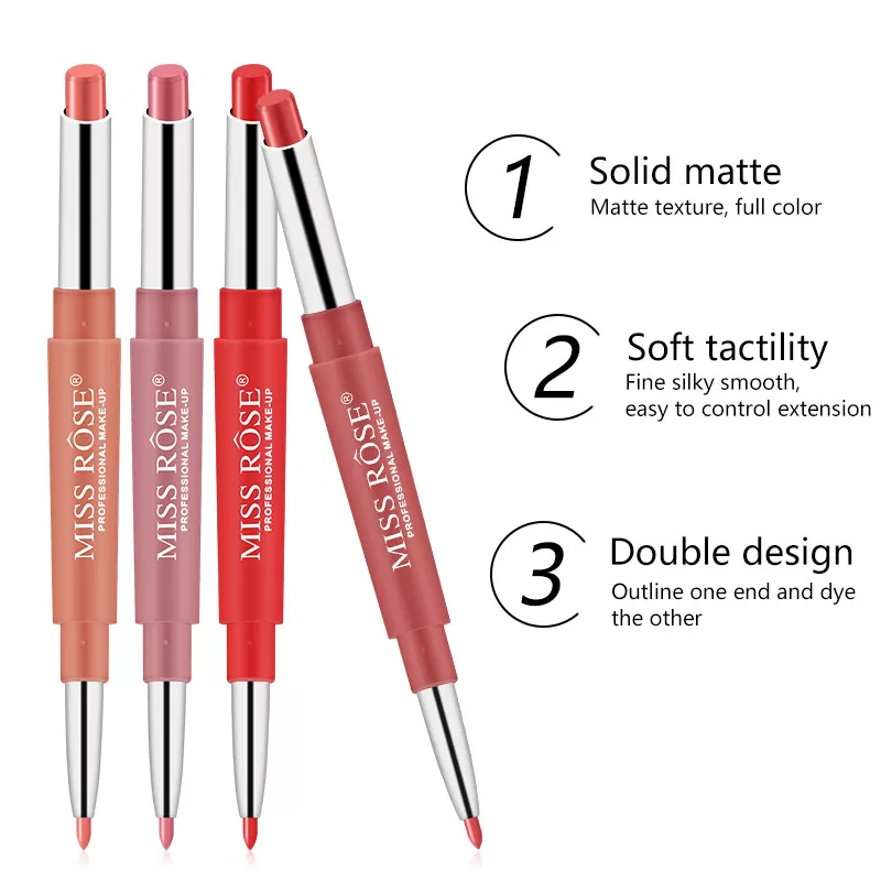 Miss Rose Multifunctional Lipstick Pen 1Pcs 11 Red - image 7