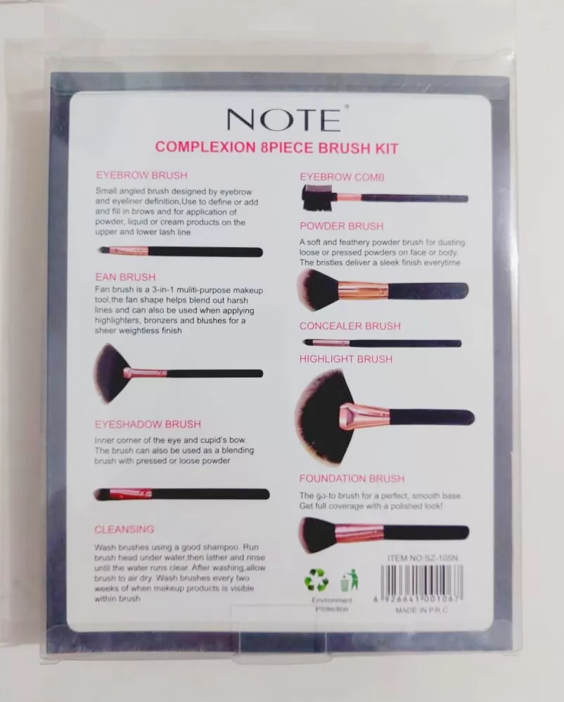 Note Professional Makeup Brush Set 8Pcs Gift Box - image 3