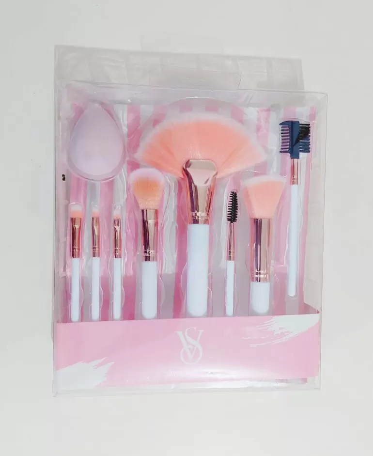 VS Professional Makeup Brush Set 9Pcs Gift Box Makeup Tool - image 3