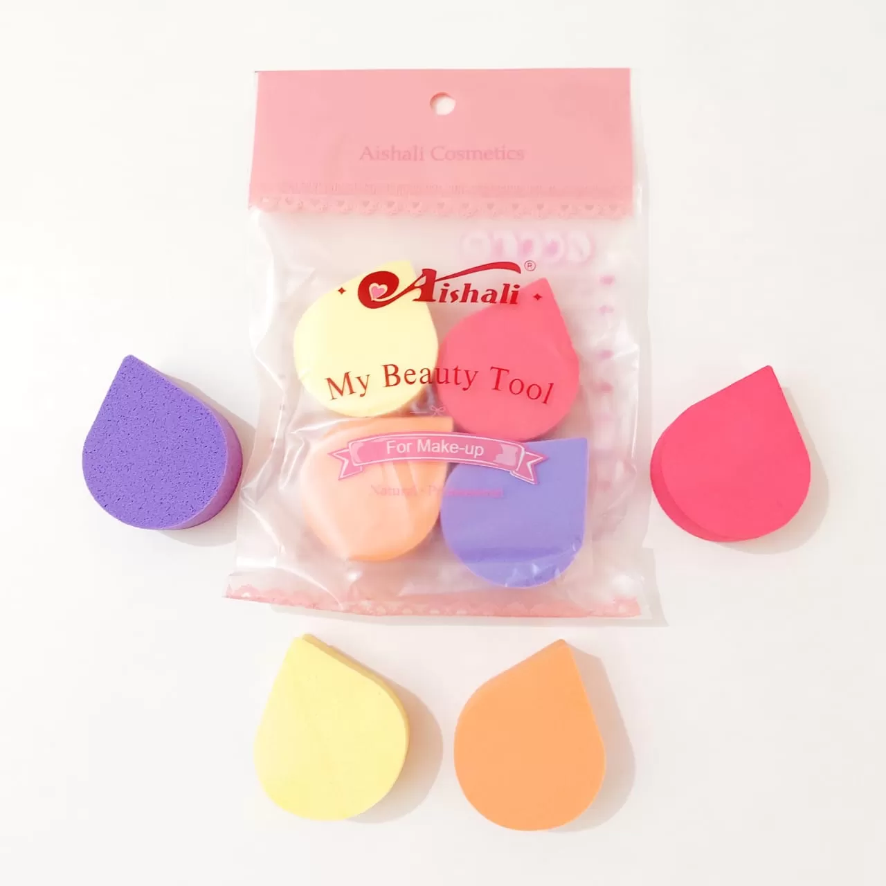 Aishali Foundation Sponge 4Pcs Makeup Blending Makeup - image 4