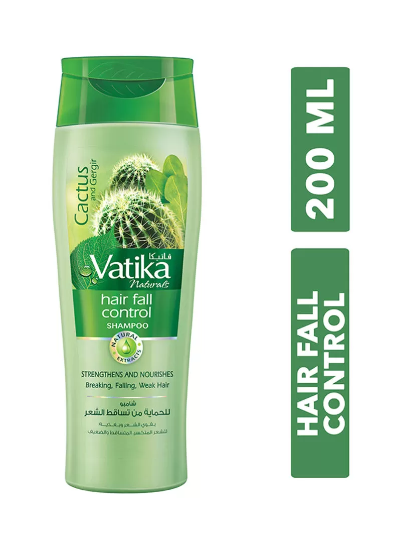 ?Vatika Cactus & Gergir Shampoo Hair Fall Control 200ml - image 7