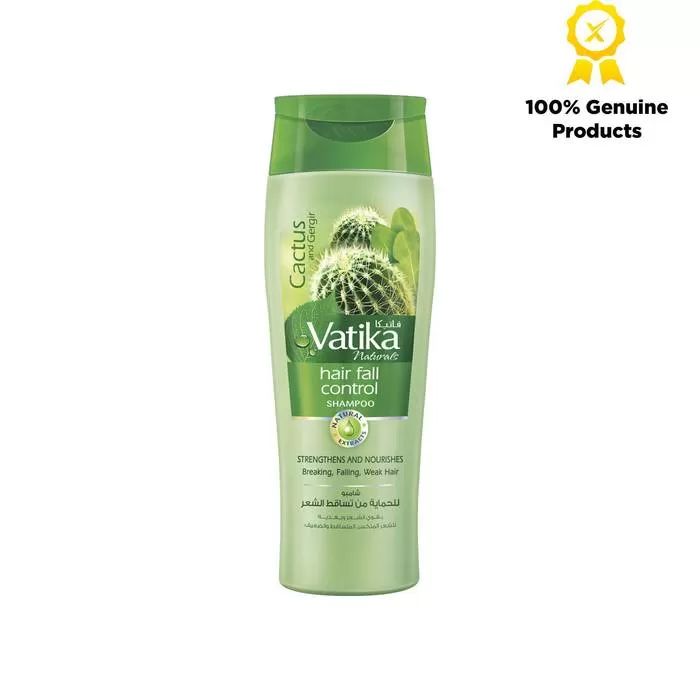 ?Vatika Cactus & Gergir Shampoo Hair Fall Control 400ml - image 2