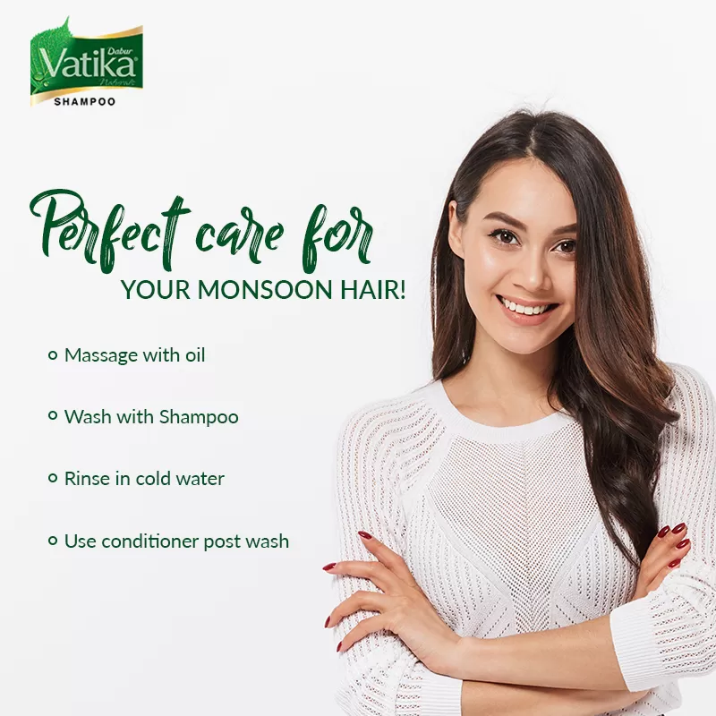 ?Vatika Cactus & Gergir Shampoo Hair Fall Control 400ml - image 3