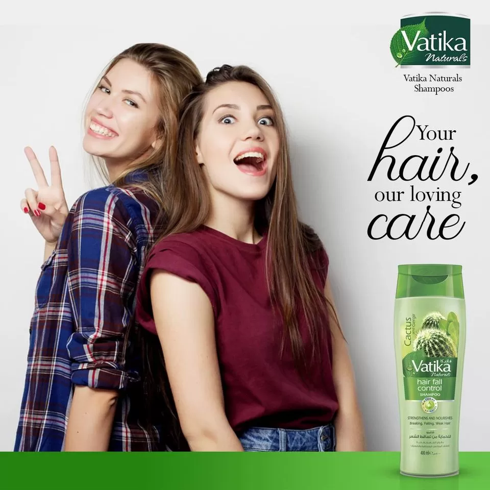 ?Vatika Cactus & Gergir Shampoo Hair Fall Control 400ml - image 5