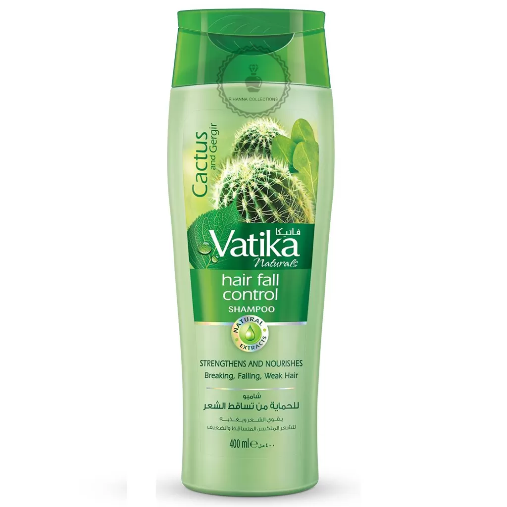?Vatika Cactus & Gergir Shampoo Hair Fall Control 400ml - image 6