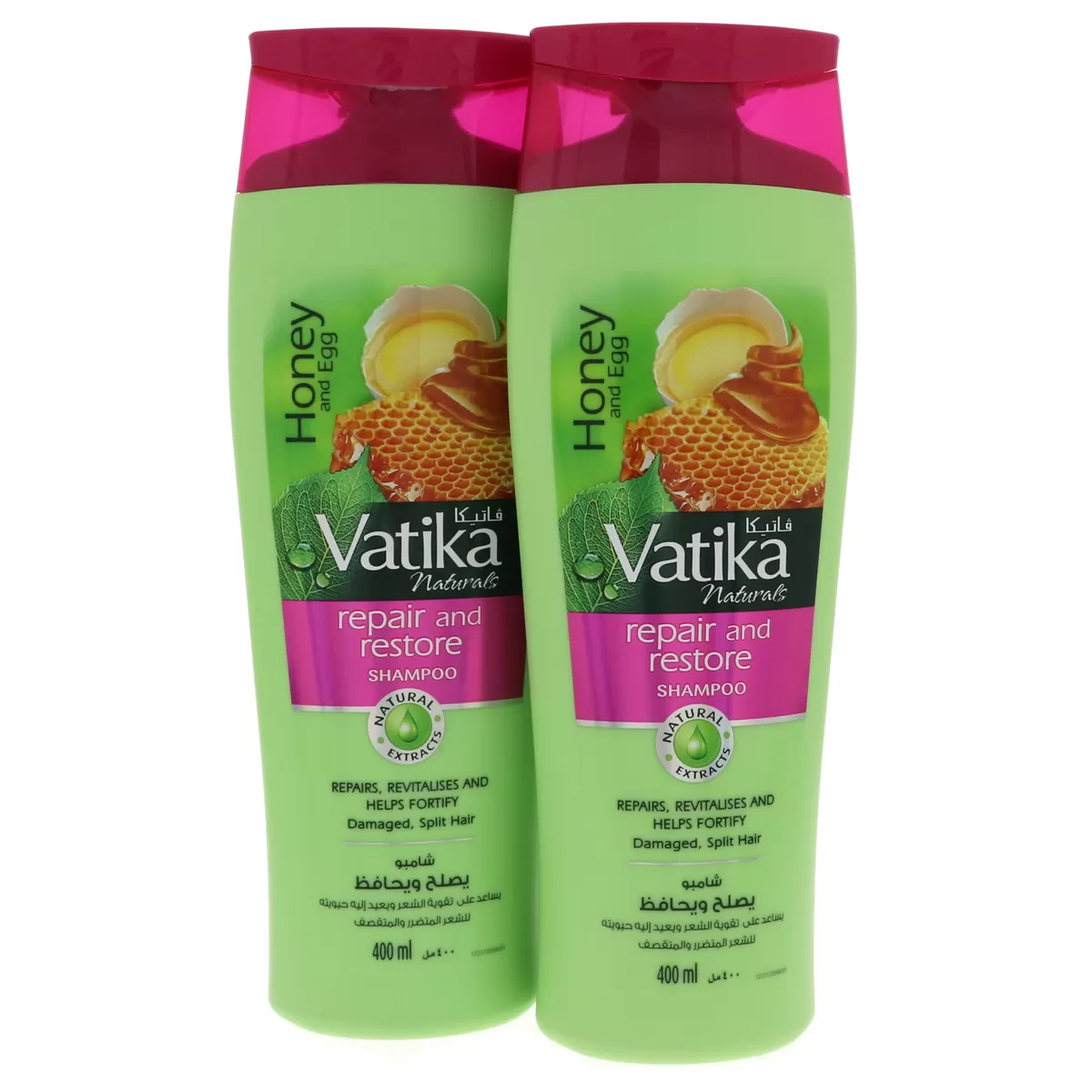 Vatika Repair & Restore Shampoo, Honey & Egg 400ml - image 3