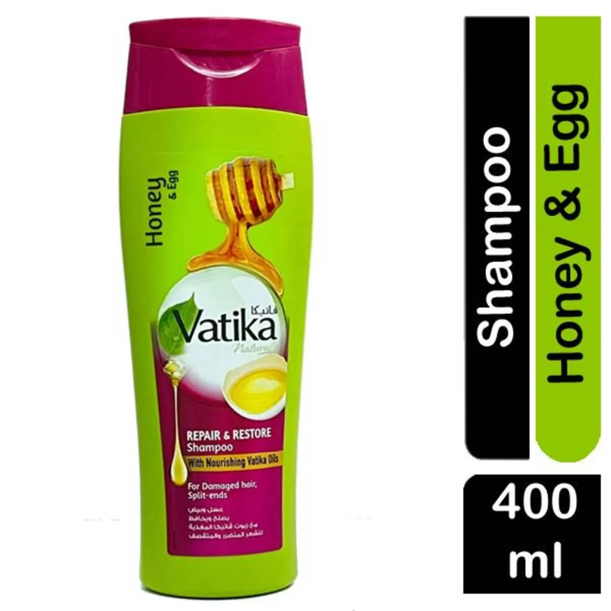 Vatika Repair & Restore Shampoo, Honey & Egg 400ml - image 8