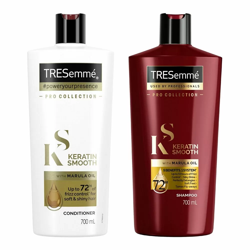 Tresemme Keratin Smooth Shampoo & Conditioner Set 700ml - image 7