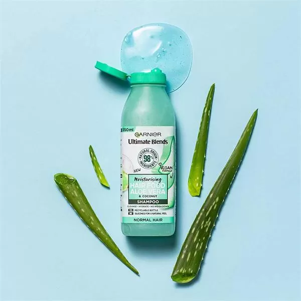Garnier Hair Food Shampoo Conditioner 3 In 1 Aloe Vera - image 5