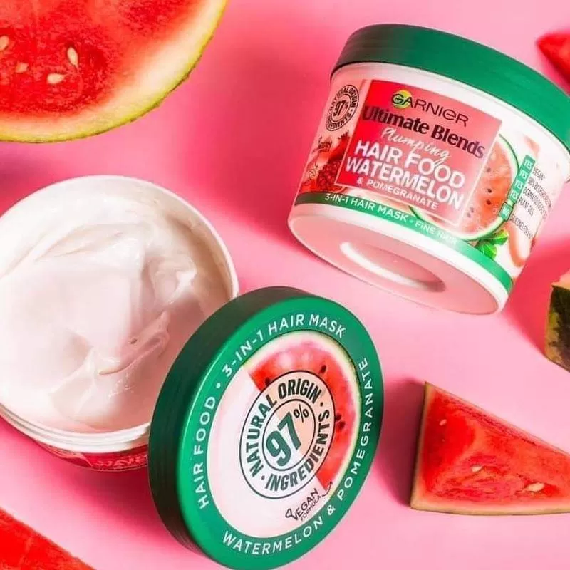 Garnier Hair Food Shampoo Conditioner 3 In 1 Watermelon - image 6