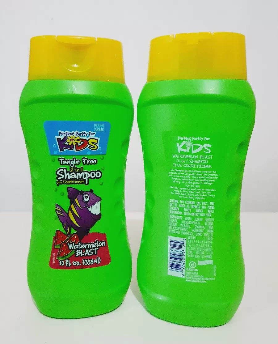 Perfect Purity Kids 2in1 Shampoo Tangle Free Watermelon 335ml - image 2
