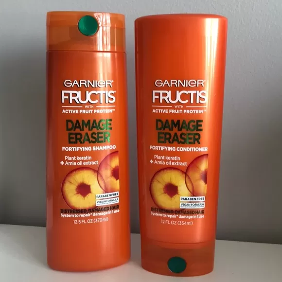 Garnier Hair Care Fructis Damage Eraser Shampoo Conditioner - image 3