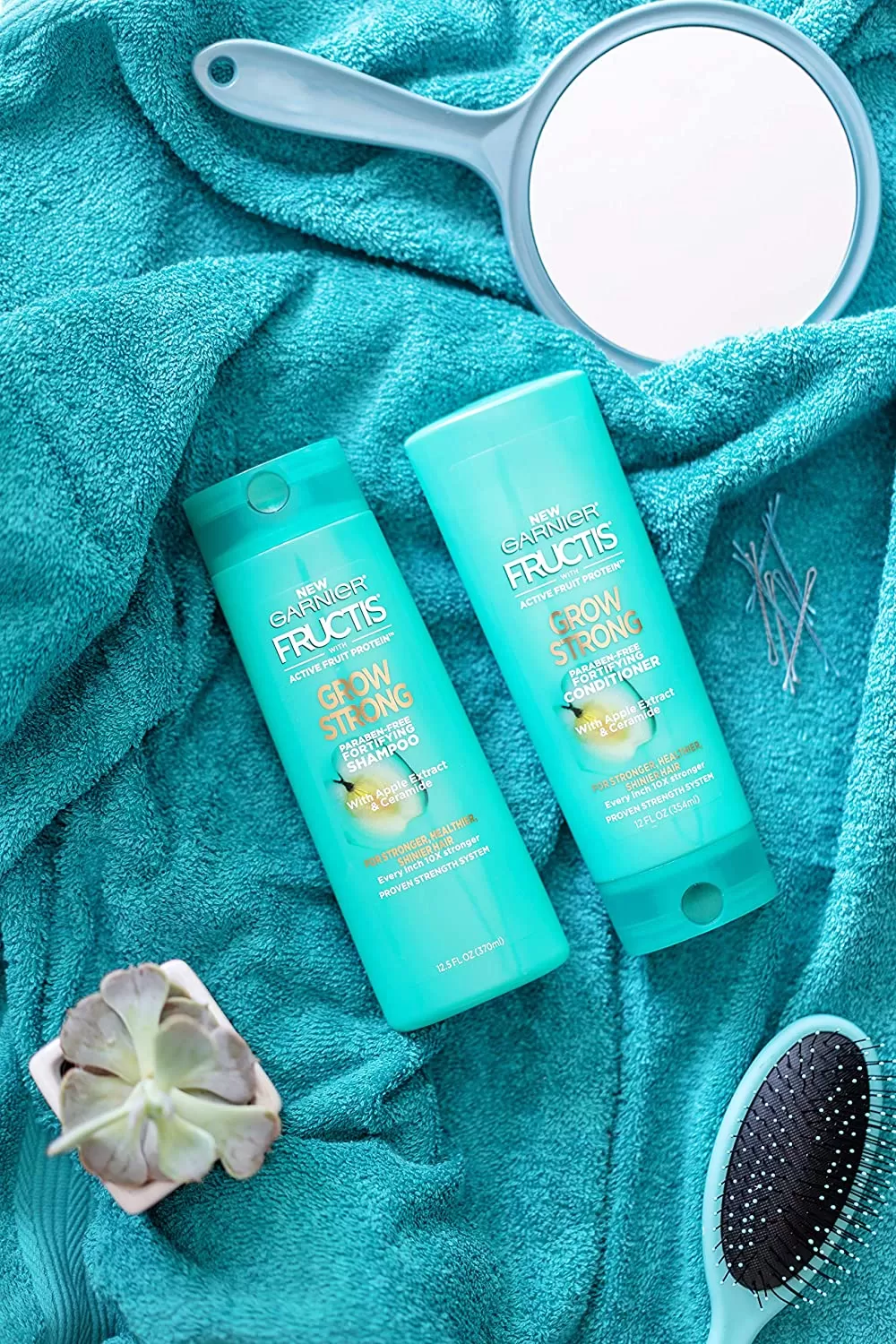Garnier Fructis Grow Strong Shampoo & Conditioner - image 2