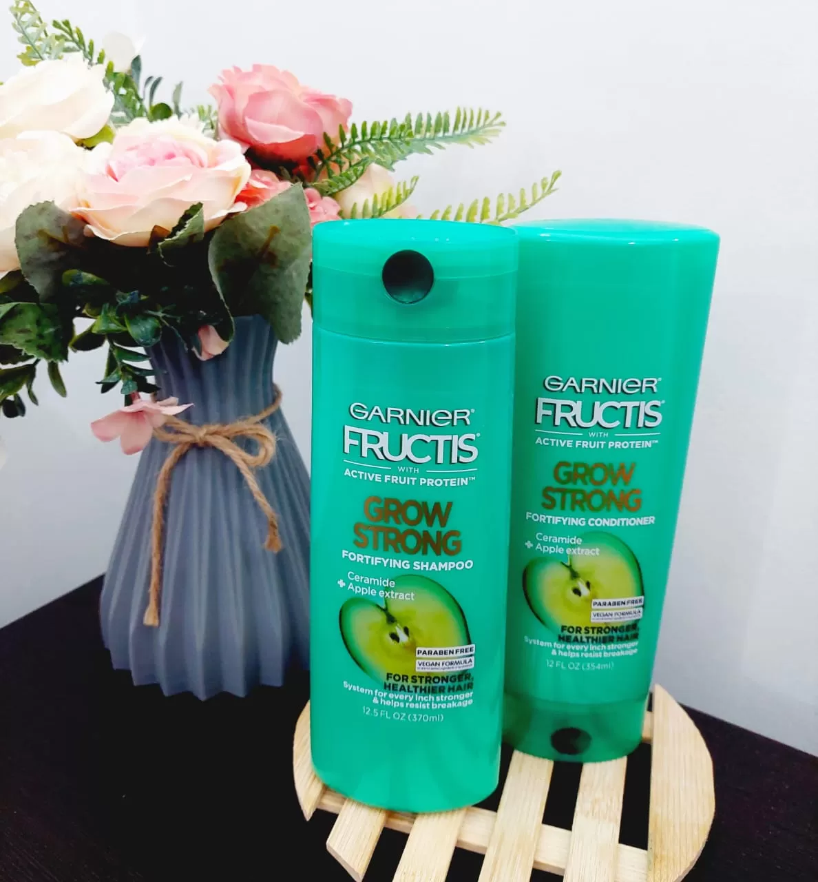 Garnier Fructis Grow Strong Shampoo & Conditioner - image 3