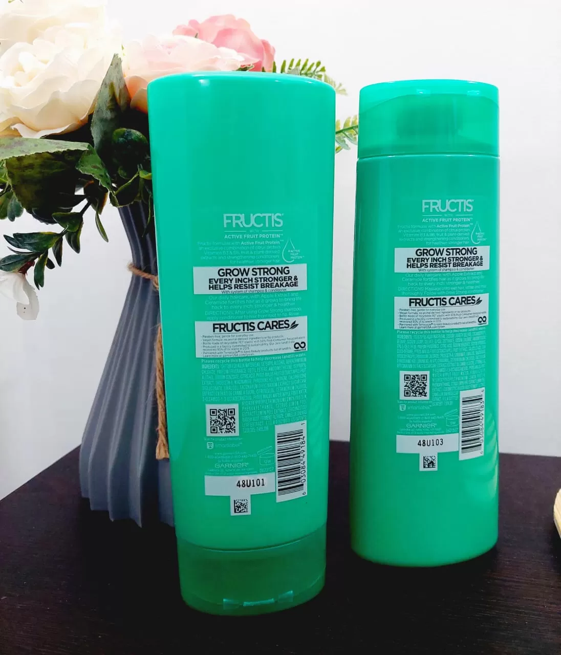 Garnier Fructis Grow Strong Shampoo & Conditioner - image 4