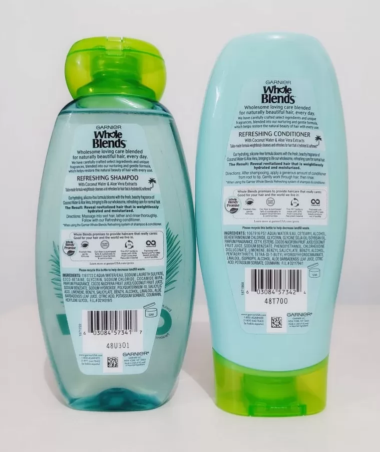 Garniers Whole Blends Shampoo & Conditioner 370ml - image 4