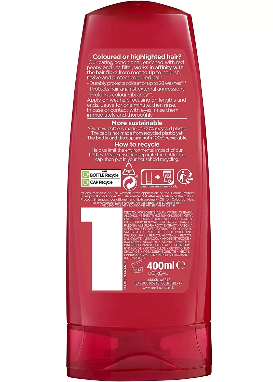 Loreal Paris Elvive Color Protection Conditioner 400ml - image 4
