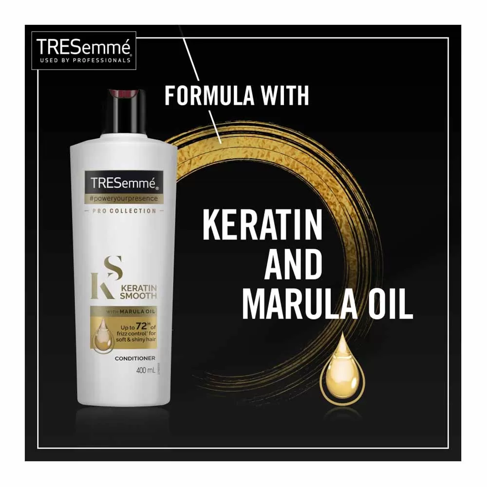 Tresemme Keratin Smooth with Argon Oil Shampoo & Conditioner 400ml - image 6