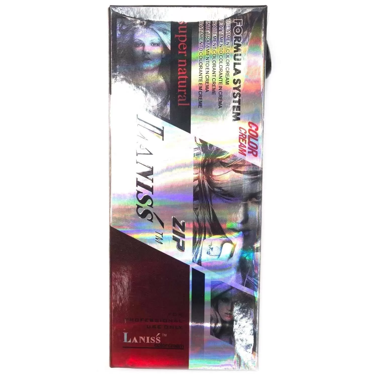 Laniss Permanant Hair Color Natural Black 2/0 Hair Dye - image 2